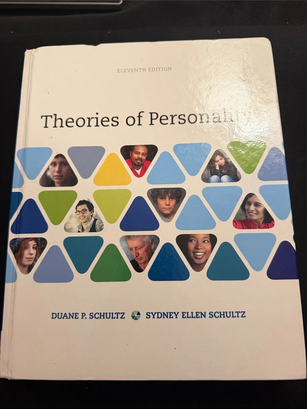 Theories of Personality Hardcover Textbook - White /Blue 11th ed. Like New